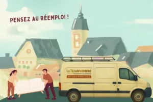 Tournée de collecte à Recoules
