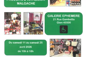 Expo-vente de produits d'artisanat malgache