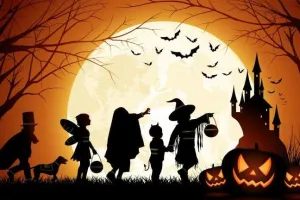 Marche nocturne d'halloween au pays de Salm