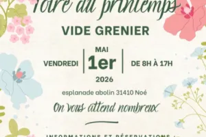 FOIRE DU PRINTEMPS : VIDE GRENIER