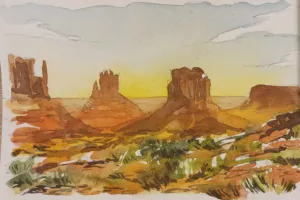 INITIATION AUX CARNETS DE VOYAGE À L’AQUARELLE