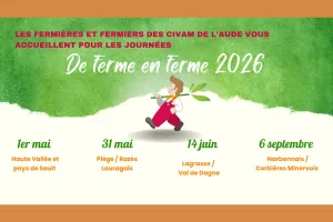 DE FERME EN FERME DANS LA HAUTE-VALLÉE DE L'AUDE ET LE PAYS DE SAULT