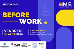 BEFORE WORK - ven. 24 avril à 8h30 - Argenteuil