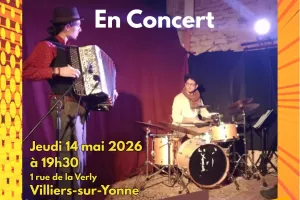 Le Comptoir de Villiers présente : Tic-Tac Duo en concert