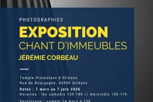 Chant d’immeubles
Exposition photographique de Jérémie Corbeau