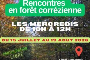 Rencontres en forêt corrézienne avec des forestiers