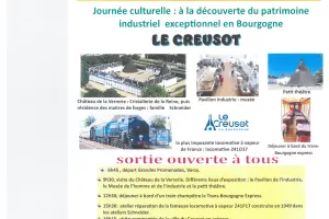 Journée culturelle : à la découverte du patrimoine industriel exceptionnel en Bourgogne - Le Creusot