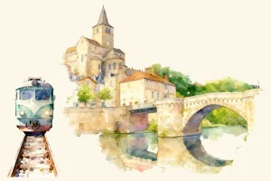 Les Échappées Ferroviaires en Sud Vienne Poitou - Visite de Montmorillon au départ de Lussac-les-Châteaux