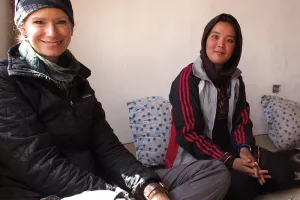 Aux côtés des cyclistes afghanes