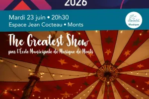 Spectacle "The Greatest Showman" par l'École Municipale de Musique