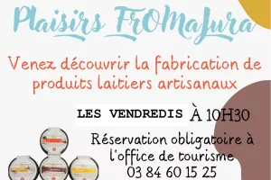 Visite guidée de l'atelier Plaisirs FrOMaJura