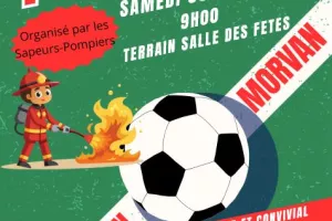 Tournoi de Foot à Ouroux en Morvan.