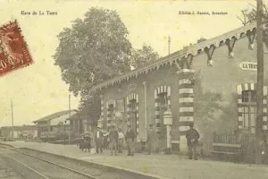 L'arrivée du train sous Napoléon III