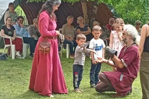 Visite guidée et fauconnerie - Châteaux en fête