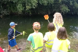 Atelier famille “À vos épuisettes ! découverte des petites bêtes de la mare ”