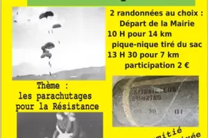 Randonnées pédestres : les parachutages pour la Résistance