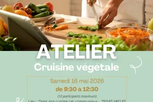 Atelier naturopathie : cuisine végétale
