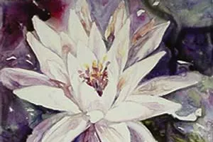 Atelier aquarelle sur papier yupo