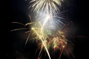 Feu d'artifice de la Fête de la Rive Droite