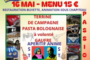 Concert et rassemblement de véhicules anciens