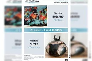 Peintures, Béatrice Bossard - céramique, Martine Sutre