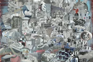 Expo JANNET, collages contemporains