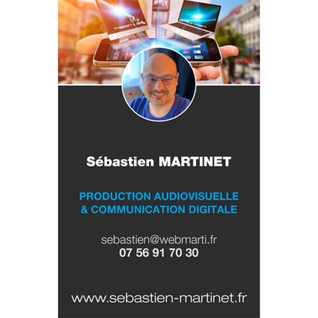 Sébastien MARTINET - Chef de Projet Communication Digitale