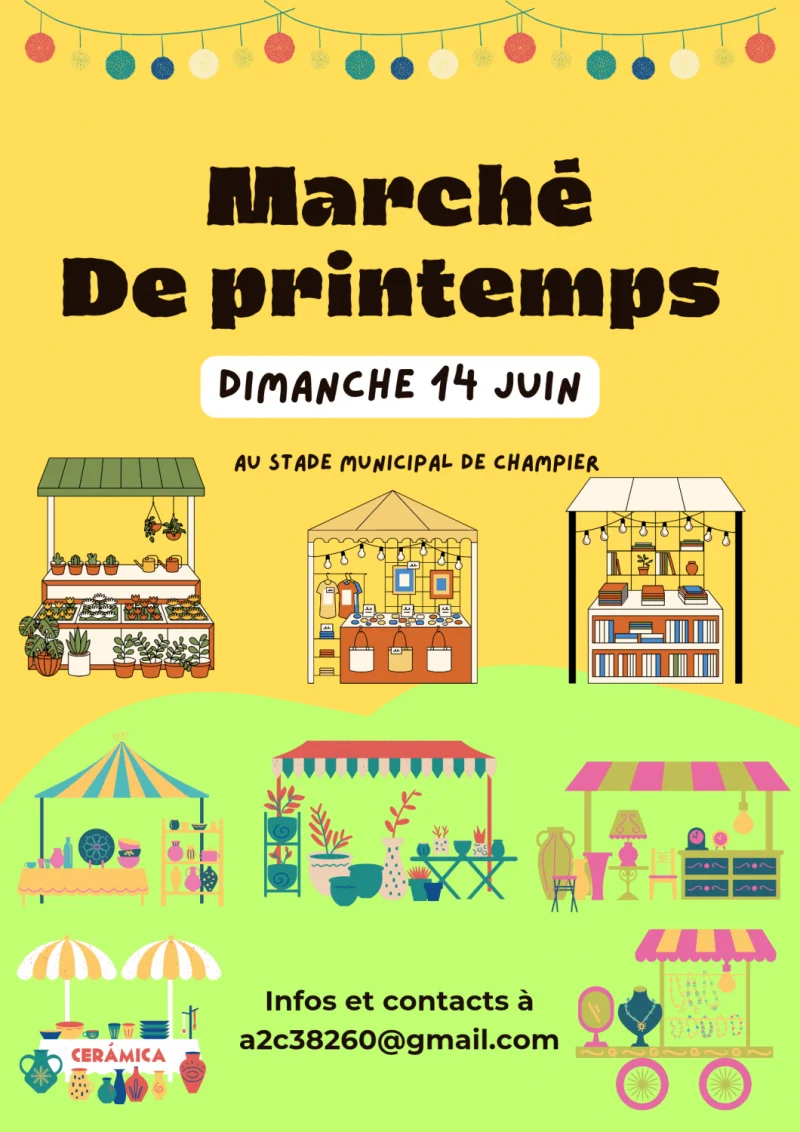 Marché de printemps
